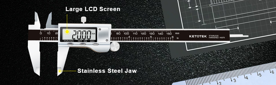 digital caliper mental