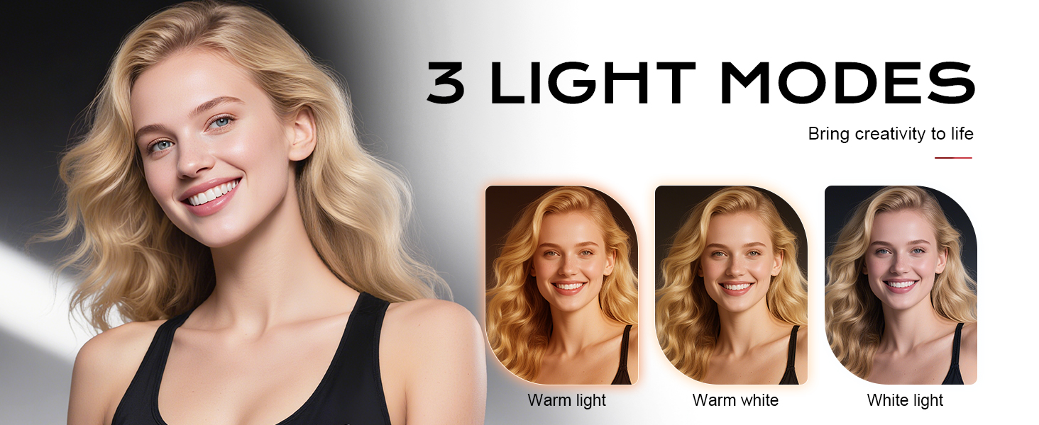 content creator essentials tiktok light for phone velcro lights for recording videos