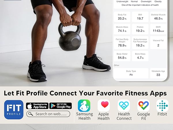 ge smart scale for body weight