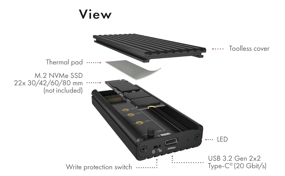 ssd enclosure m.2 nvme