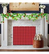 Magnet Fireplace Cover, Fireplace Draft Blocker, Fireplace Blanket for Heat Loss, Fireplace Flue ...