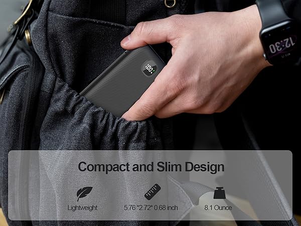 slim portable charger