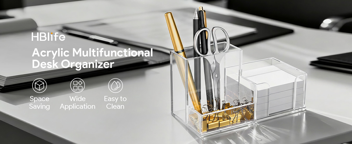 Acrylic Desk Organizer