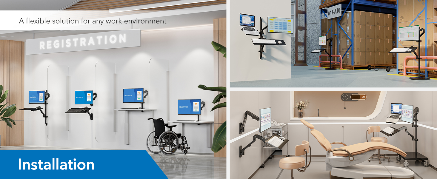 A flexible solution for any work environment