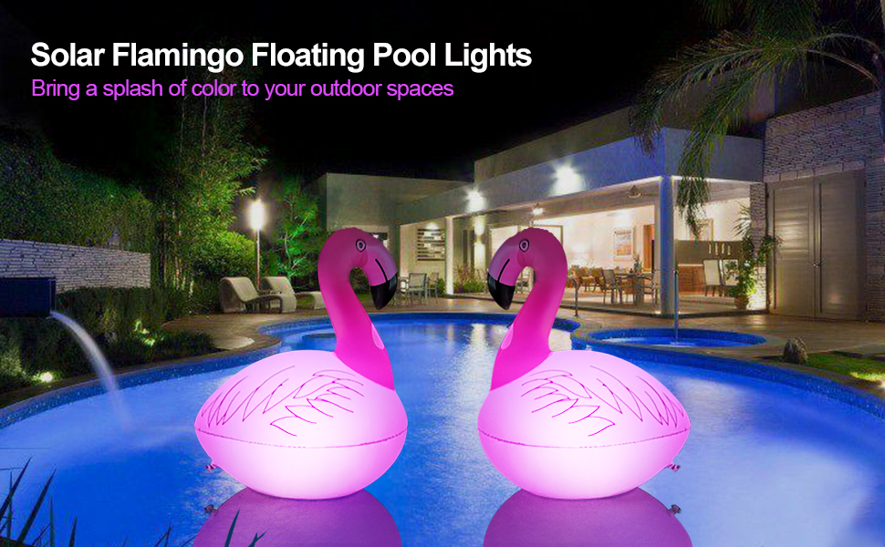 floating pool lights
