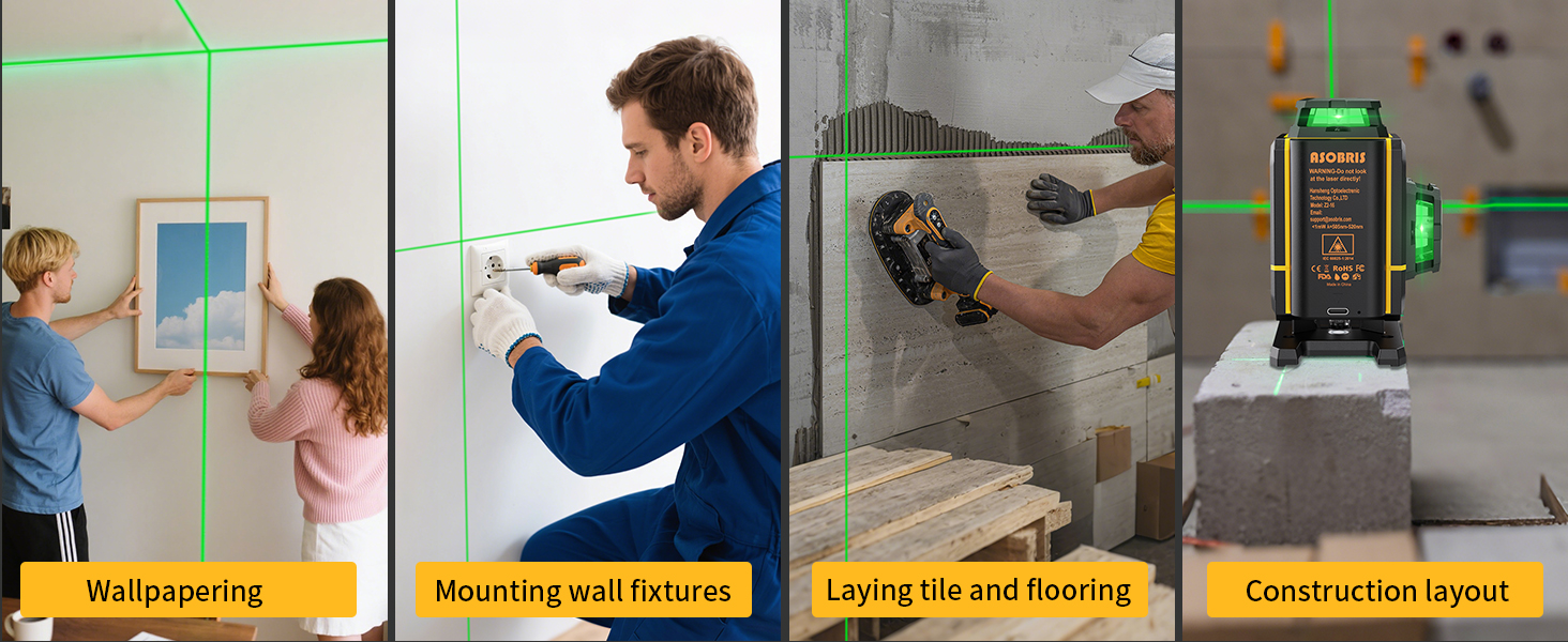 laser level for picture hanging