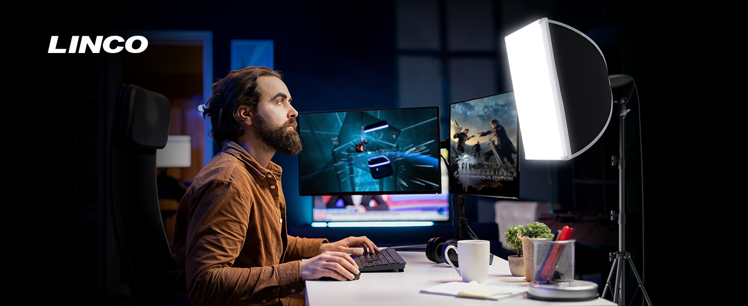 LINCO AM316 SOFTBOX LIGHTING KIT