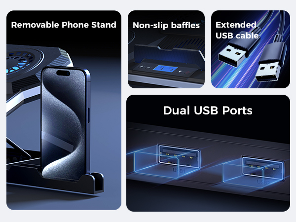 more details of the laptop fan cooling compter cooling