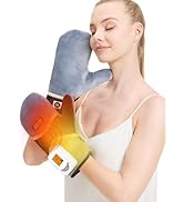 Cordless Heated Gloves for Arthritis Hands, 2PCS Rechargeable Hand Warmers Mittens for Carpal Tun...