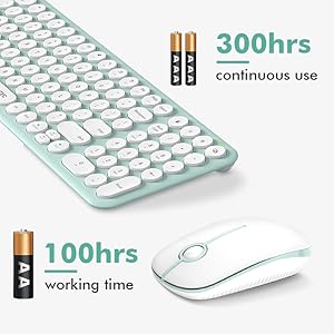 wireless mouse and keyboard combo