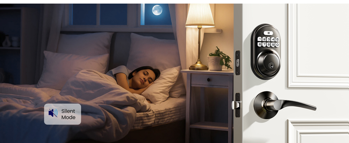 keyless entry door lock