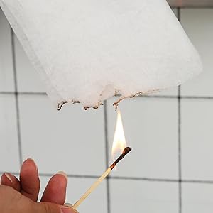 Flame retardant non-woven fabric oil filter