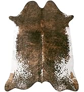 Keeko Faux Cowhide Rug Cute Cow Print Rug, 2.3x3.6 Western Living Room Rug Premium Animal Print S...