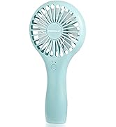 TriPole Mini Handheld Fan Battery Operated Small Personal Portable Fan Speed Adjustable USB Recha...