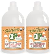 Rebel Green Organic Baby Laundry Detergent - Natural Laundry Soap - Liquid Laundry Detergent - Ge...