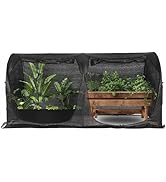 Large Tunnel 8.2'x4' Sunshade Cloth Gardening Net,Easy Set up 4FT Tall Crops Shade Net Cover, UV ...
