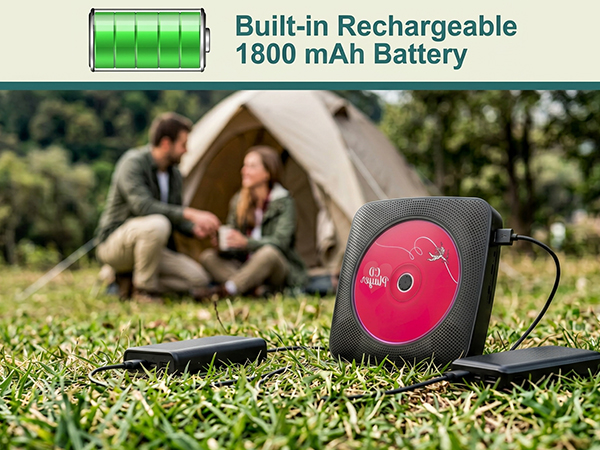 rechargeable cd player