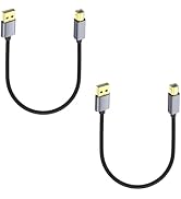 Danfetsoy USB 2.0 to USB B Printer Cable 1ft, USB B Male to USB 2.0 Male Cable Suitable for DJ Co...