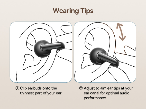 open ear earbuds clip on earbuds clip on headphones open ear headphones running headphones workout