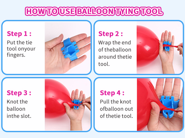 Balloon Pump Kit Electric Balloon Garland Arch Kit Air Blower Inflator Party Decoration Tape Strip