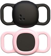 [2 Pack] Cat Collar Holder for Tile Life360 Sticker (2024) Tracker, Lightweight &amp; Durable Flexibl...