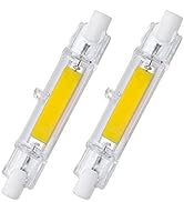 CTKcom 78 mm/3.1 in R7S LED Bulb (2 Pack) 110V 10W White 6000K T3 J Type Halogen Bulb Replacement...