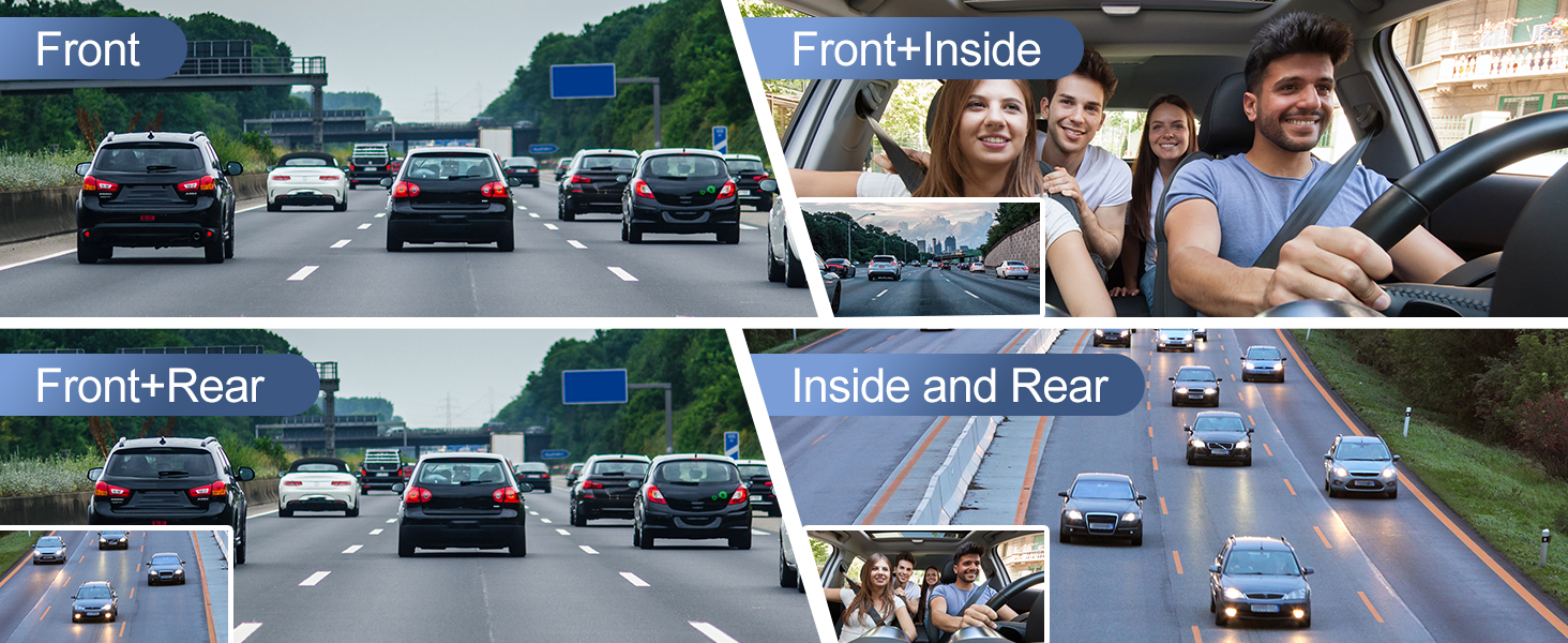 Dash Cam Front and Rear