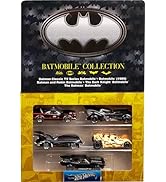 Hot Wheels 1:64 Scale Die-Cast Toy Cars, Set of 5 Batman 85th Anniversary Vehicles Featuring 5 Di...