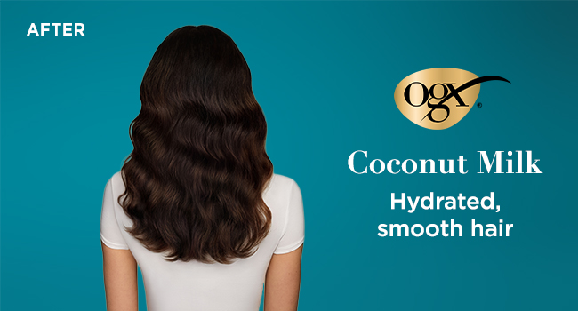 coconut milk shampoo and conditioner, ogx coconut oil