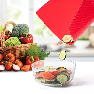 100% BPA-Free Flexible Cutting Board