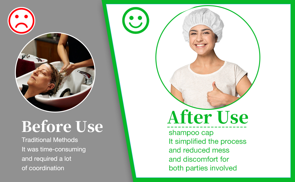 hair washing caprs for elderly
