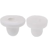 100 Pcs Anti-Pain Earring Back Pads White Silicone Cushion for Clip on Earrings Jewelry Findings ...