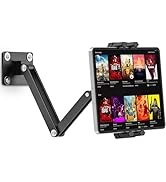 BAISHUN Tablet Wall Mount Holder, 360° Rotating &amp; Adjustable Aluminum Stand for iPad Pro, Air, Mi...