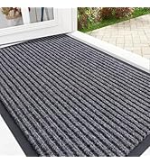 OLANLY Front Door Mat Indoor Outdoor Entrance, Waterproof Heavy Duty Doormat, Fade Resistant, Low...