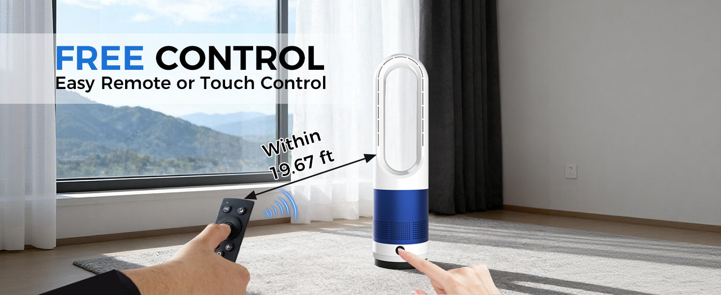 OLIXIS 22&amp;#34; Bladeless Fan