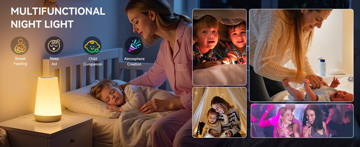 Auxmir LED Night Light with App/Voice Control