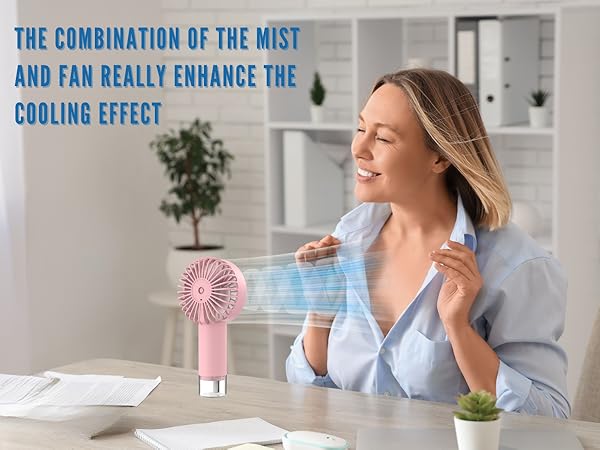 portable misting fan outdoor misting fan handheld misting fan