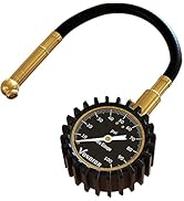 Vondior Tire Pressure Gauge (0-100 PSI) Heavy Duty Air Pressure Gauge, ANSI Certified Tire Gauge ...