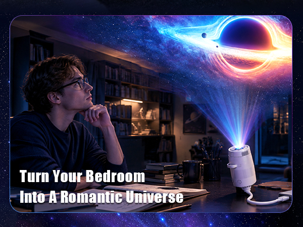 plug and play hd star projector