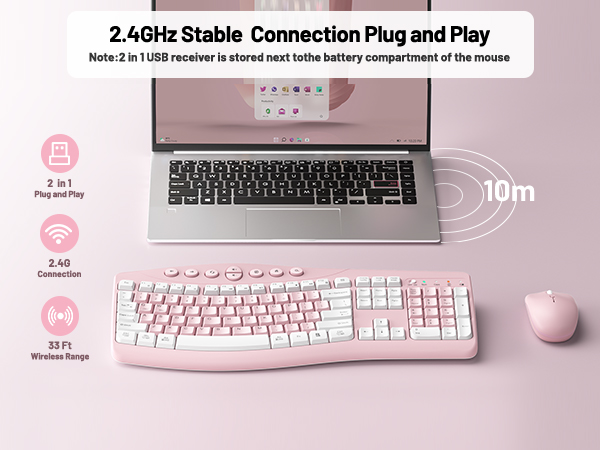 ergonomic keyboard and mouse 5