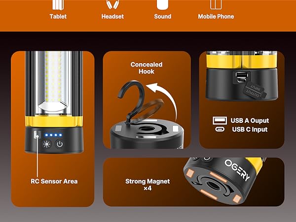 Camping Lights With Remote