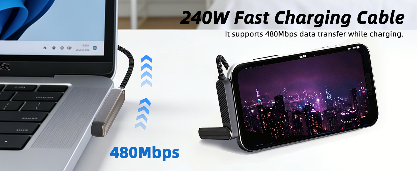 240W Fast Charging Cable