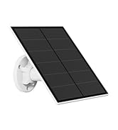solar panels for security cameras