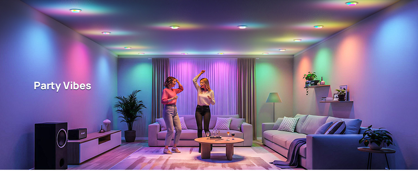 led light bulbs for party