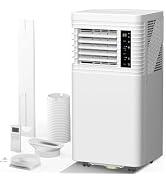 Antarctic Star 10,000 BTU ASHRAE Portable Air Conditioner, 4-in-1 Quiet AC Unit with Dehumidifier...