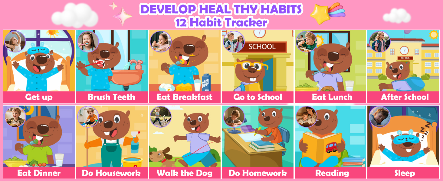 Kids Smart Phone for Girls, Toddler Unicorn Phone Toys for 3-8 Year Old Girl