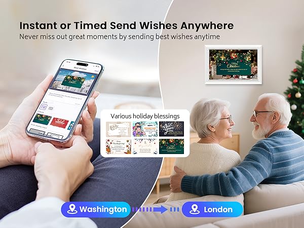 Send Best Wishes Remotely