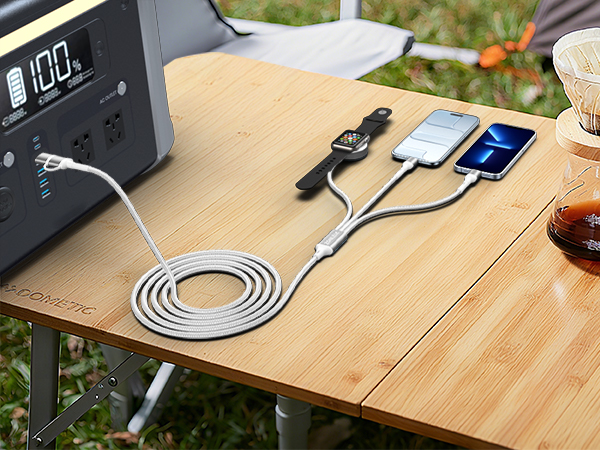 multi charging cable for apple watch charger