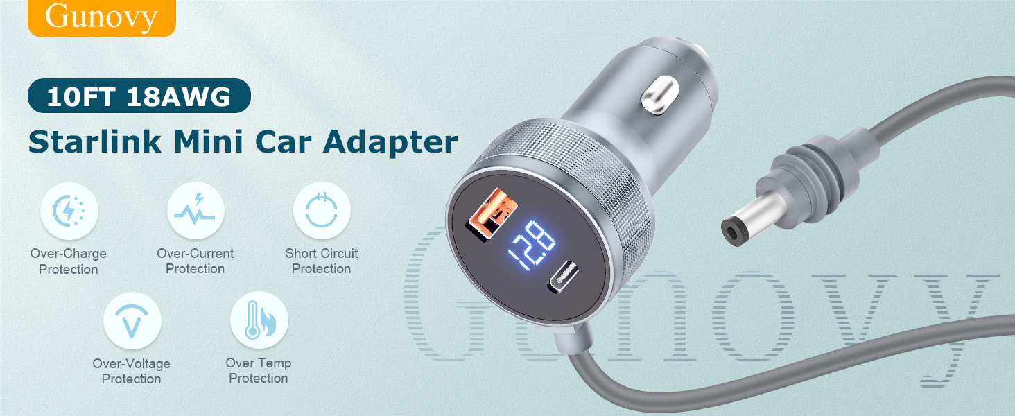 Starlink Mini Car Charge
