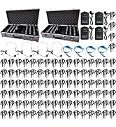 EXMAX EXD-6824 2.4GHz Professional Wireless Tour Guide System for Multilingual Meetings Simultane...